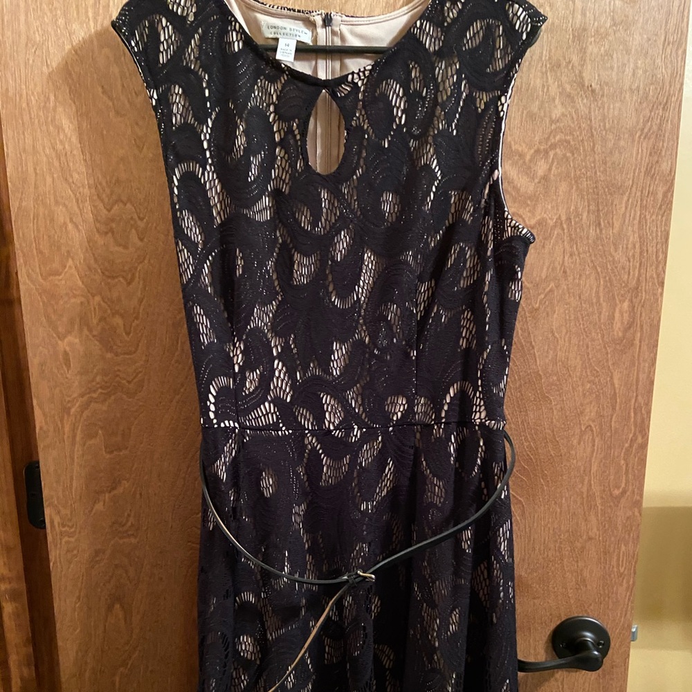 London Style knee length dress